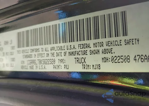 2019 Ram 1500 Classic Lone Star 4X2 5'7 Box z USA, uszkodzony, nr VIN 1C6RR6LT8KS622320